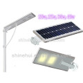 30W todo en un led integrado inground luces solares